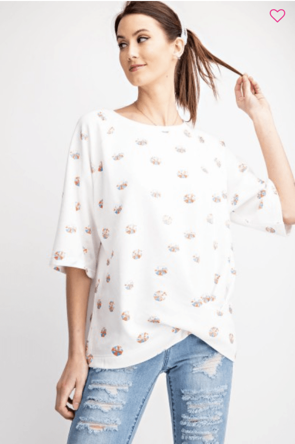 Umbrella Twisted Bottom Pullover