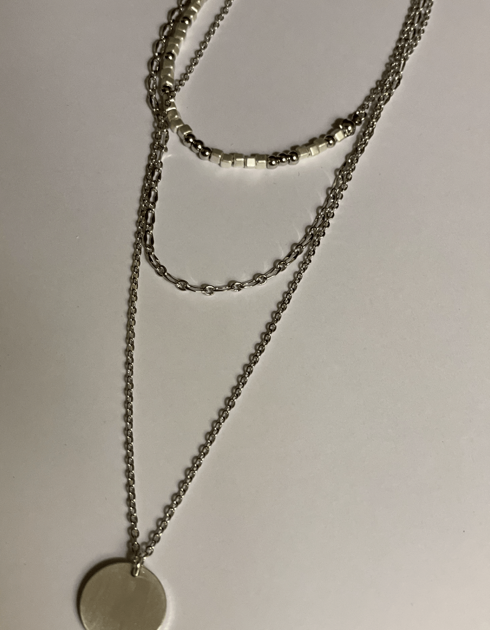 Triple Silver Chain