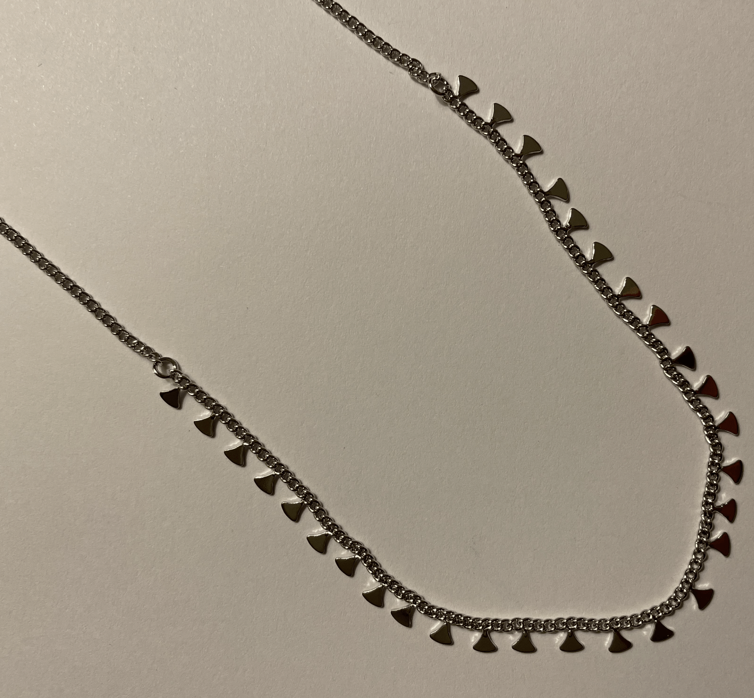 Delicate Silver Necklace