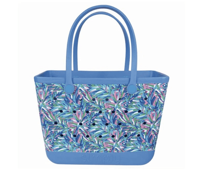 Simply Southern Large Printed Waterproof Tote