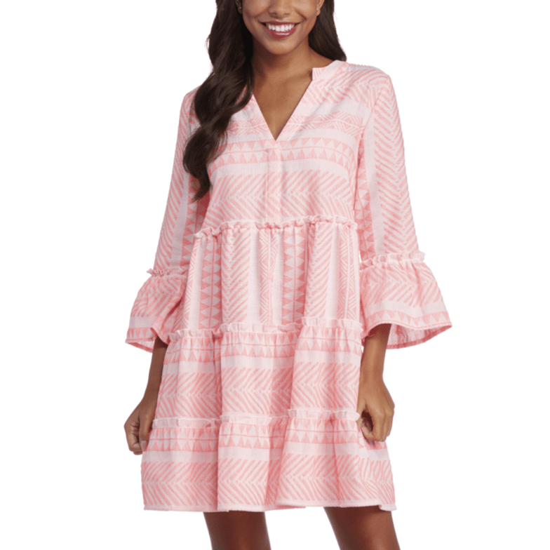 Pink Renee Yarn Dye Dress