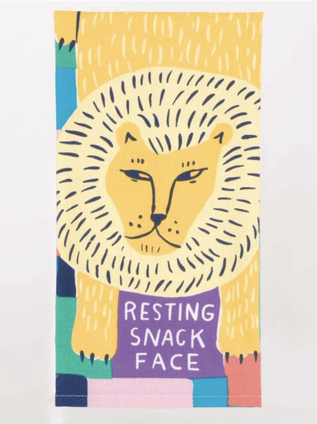 Resting Snack Face Dish Towel