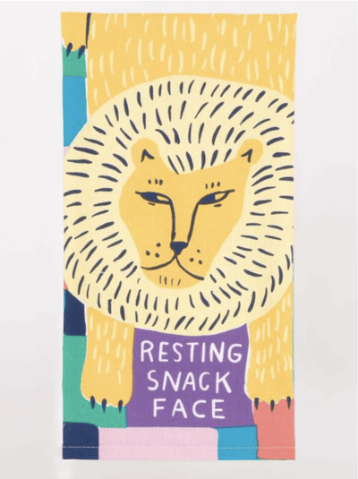 Resting Snack Face Dish Towel