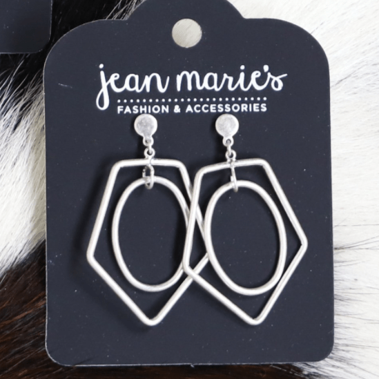 Geo Stud Earring