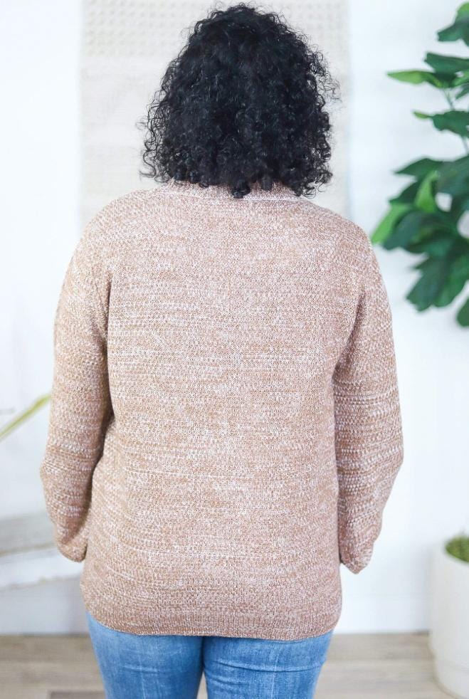 Turtleneck Balloon Sleeve Sweater