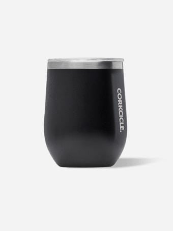 Matte Black 12oz Stemless