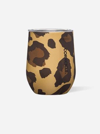 Luxe Leopard 12oz Stemless