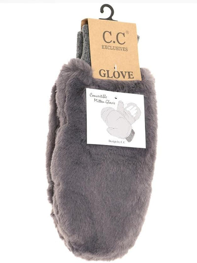 Fur Lined Mitten