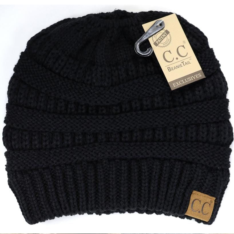Solid Beanietail Hat