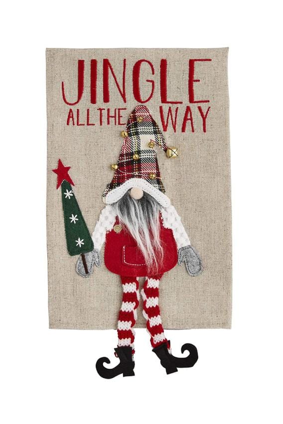 Jingle Dangle Legs Gnome Towel