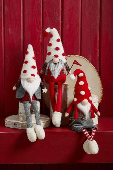 Christmas Dangle Leg Gnome