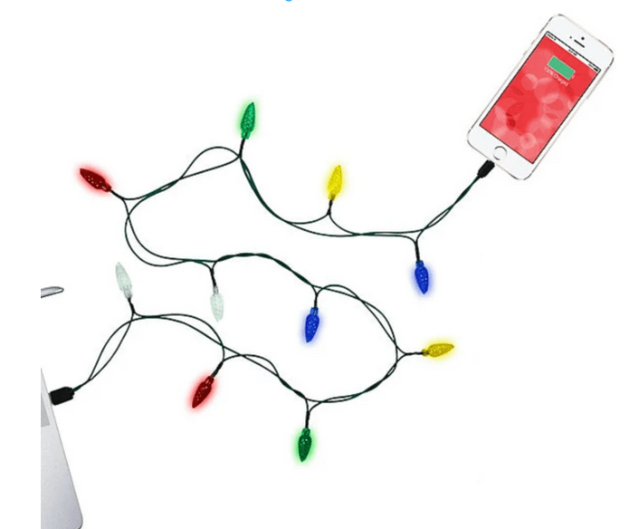 LED Christmas Bulb Iphone USB Charger