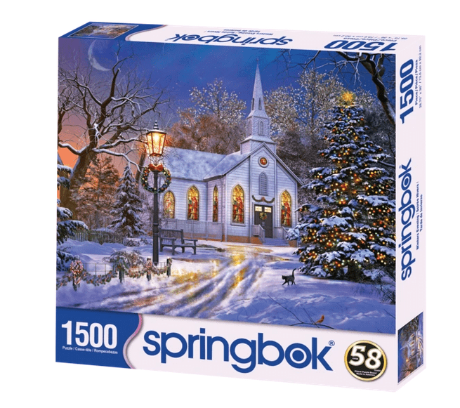 Winter Evening 1500 Piece Puzzle