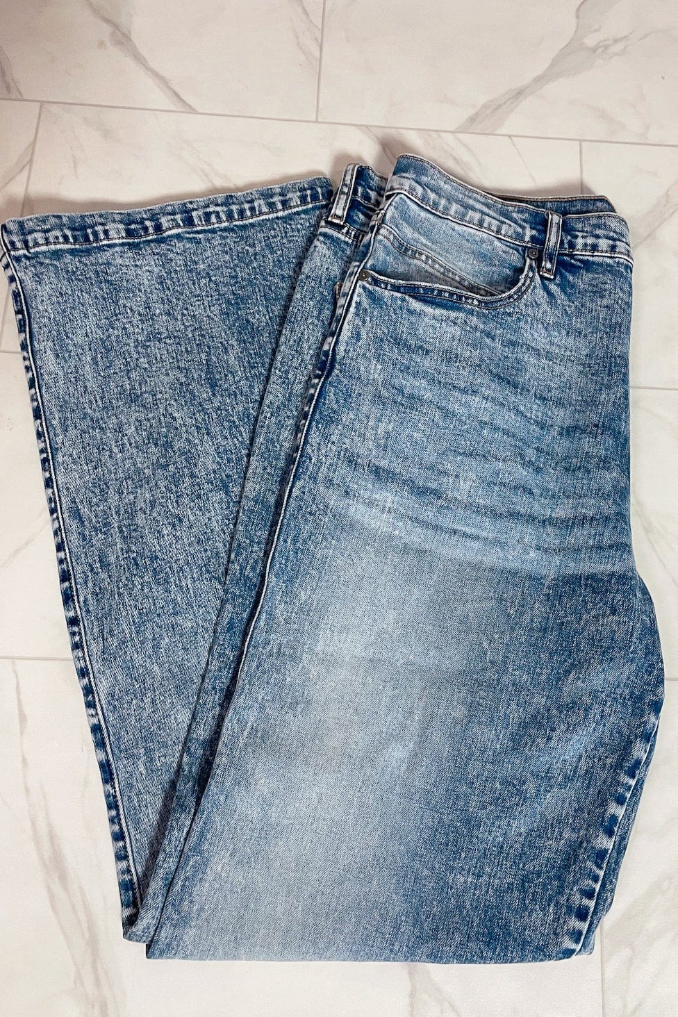 High Rise 90's Flare Denim