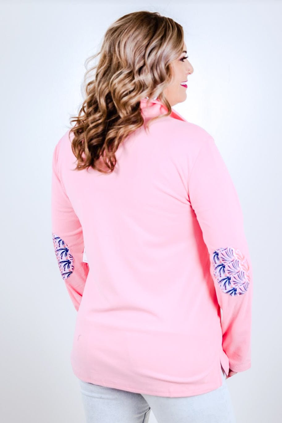 Simply Southern Button Pullover - Scallop