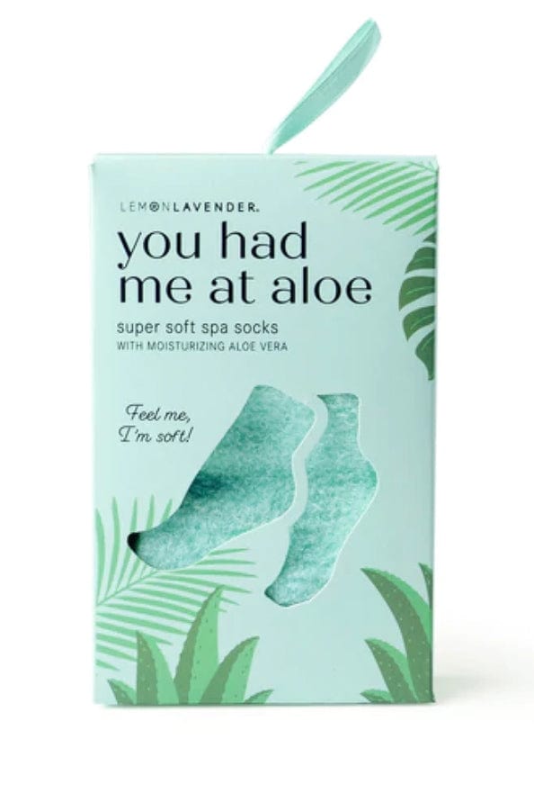 You Had Me At Aloe Socks