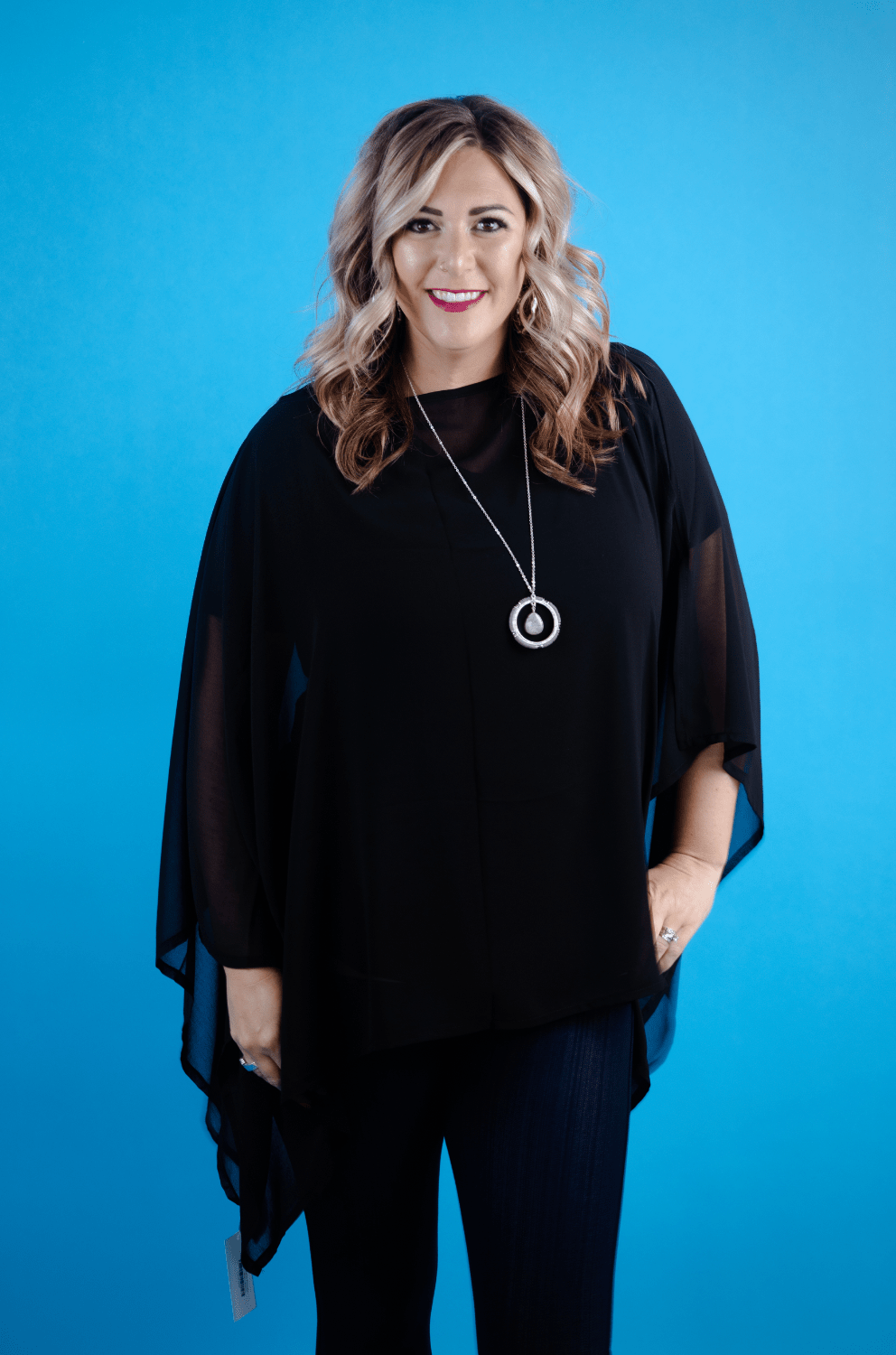Pitch Black Poncho