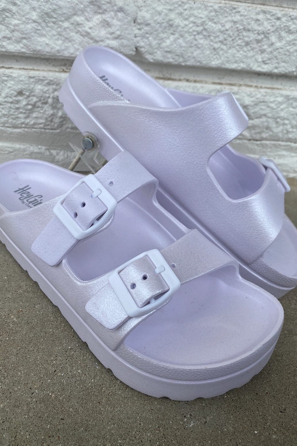 Floatie Mother of Pearl Sandal