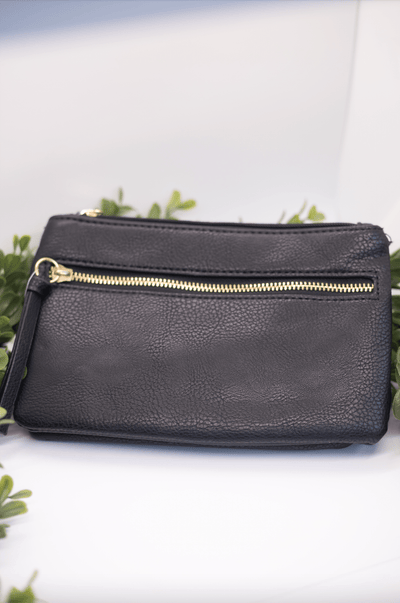 Black Traveler Clutch