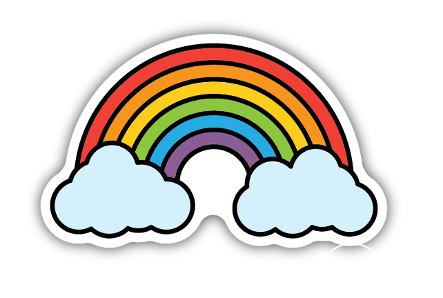 Rainbow Sticker