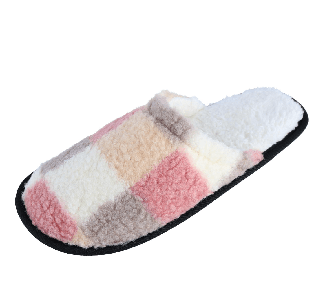 Check Plaid Polar Extreme Insulated Slippers