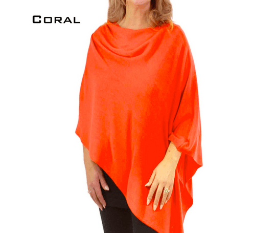 Solid Knit Poncho