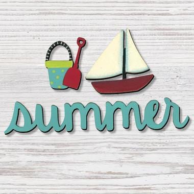 Summer w/Beach Magnets S/3