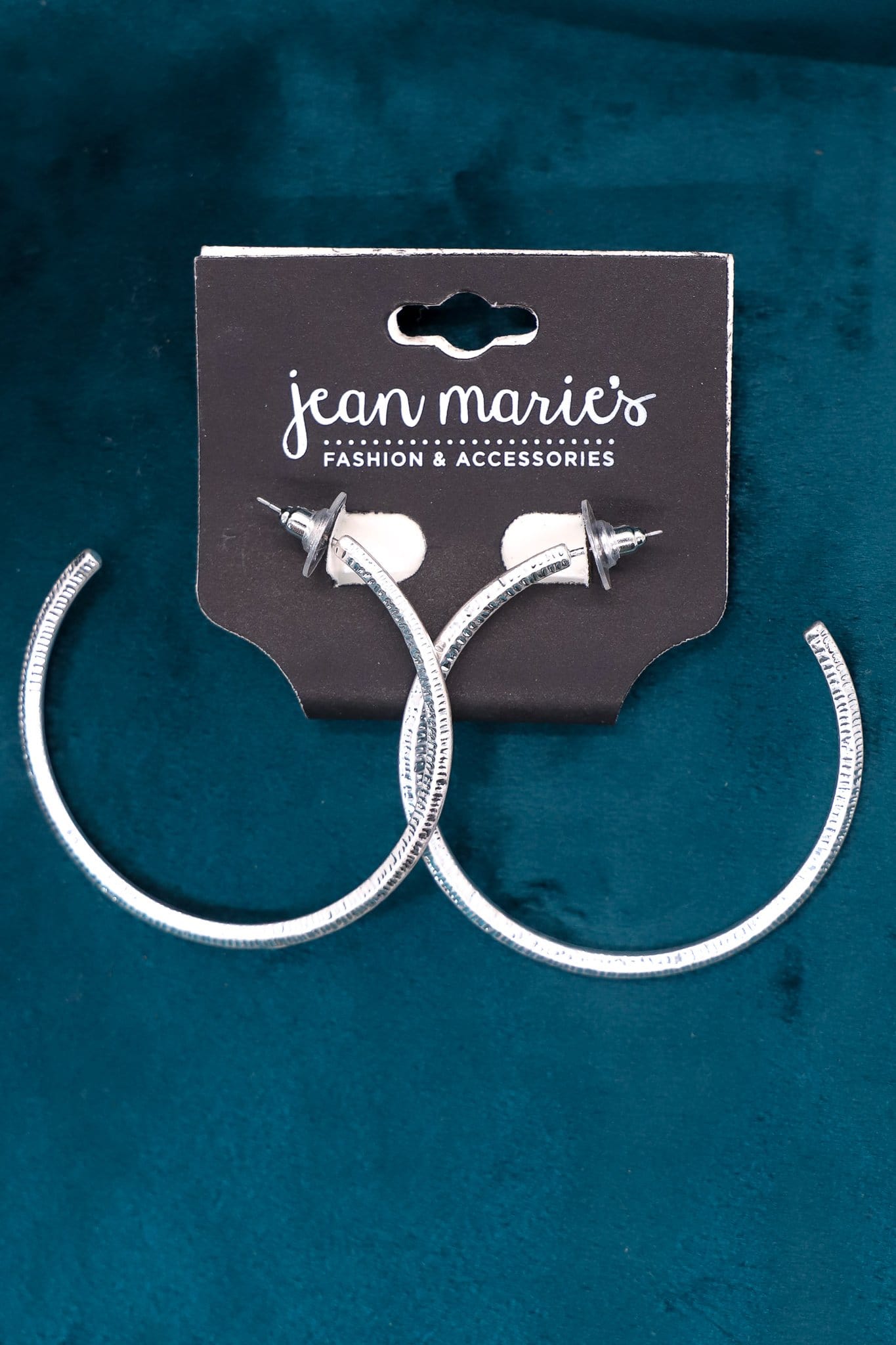 Textured Shine Hoop