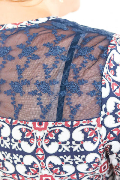 Mandala Lace Top