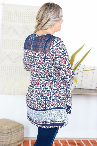 Mandala Lace Top