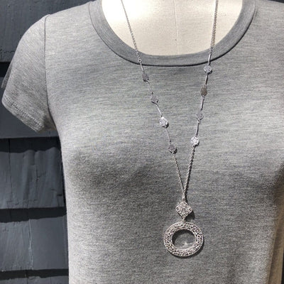 Circle Pendant Necklace