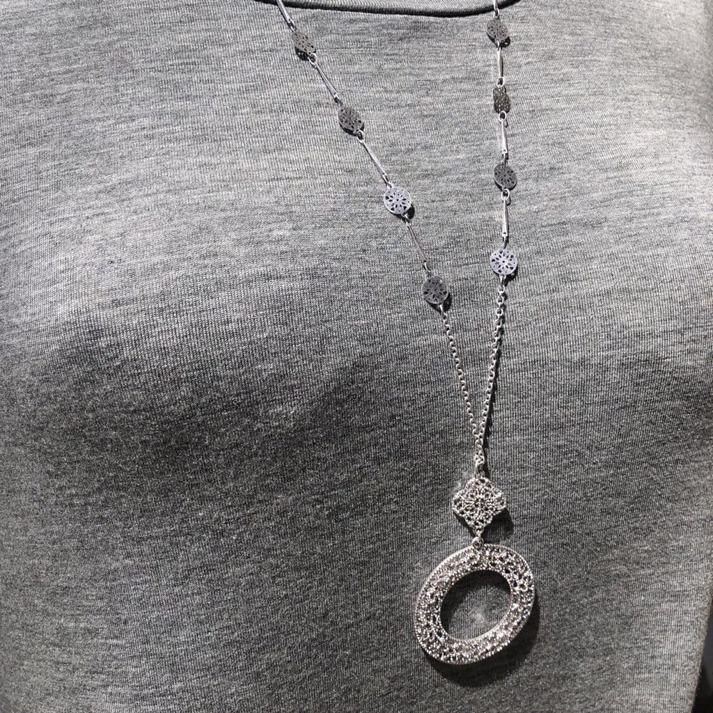 Circle Pendant Necklace