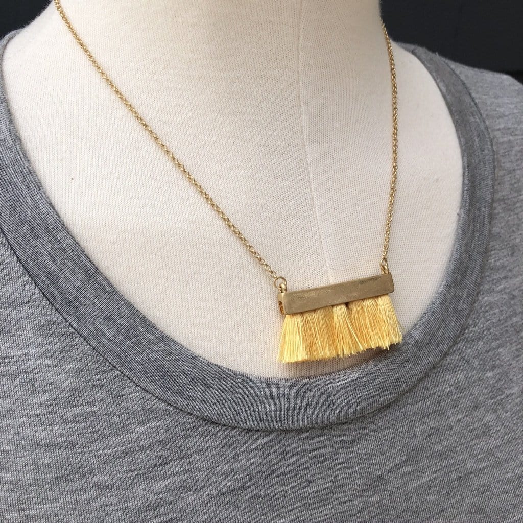 Dainty Tassel Necklace