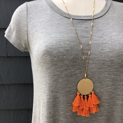 Boho Tassel Necklace