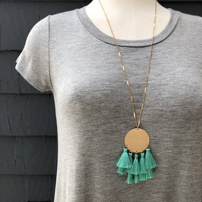 Boho Tassel Necklace