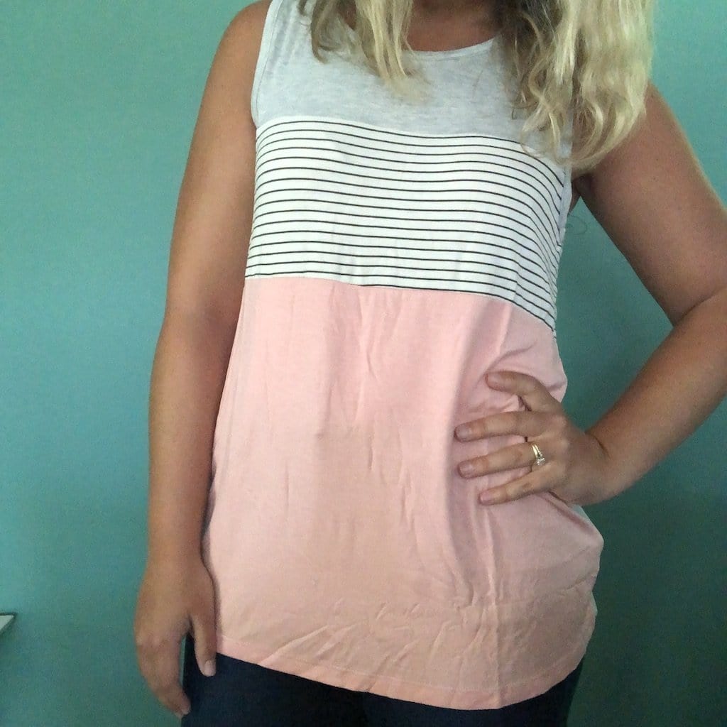 Stripe Mix Tank