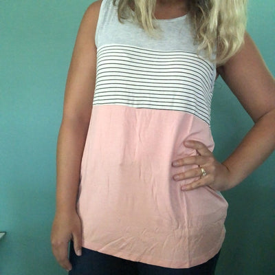 Stripe Mix Tank