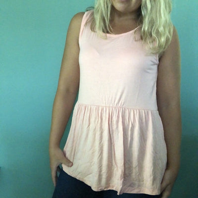 Lace Panel Tank