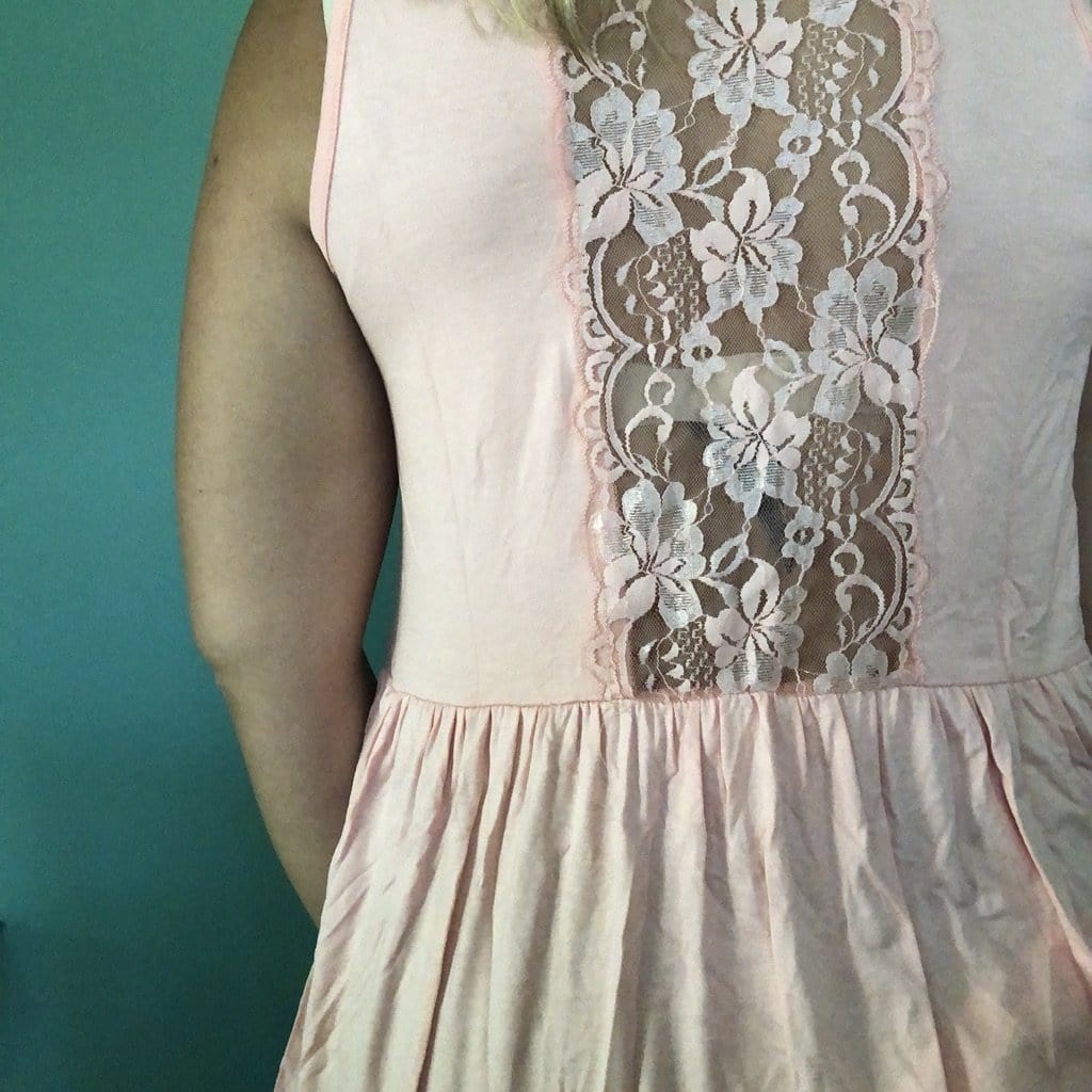 Lace Panel Tank
