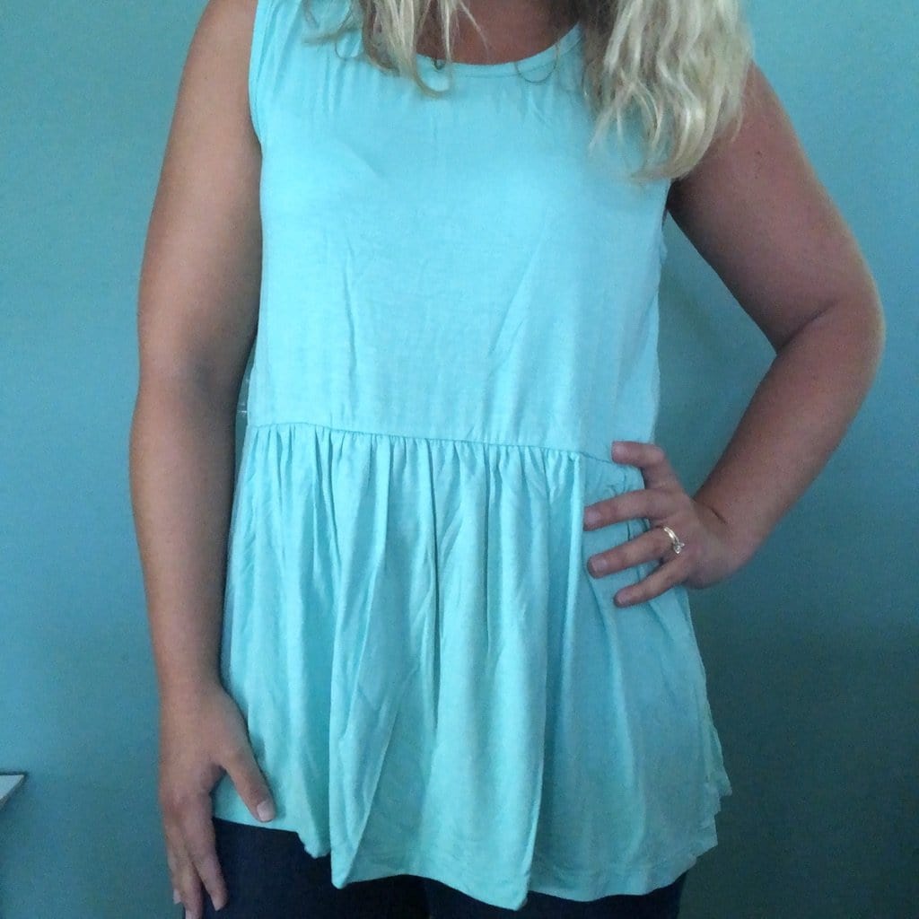 Lace Panel Tank