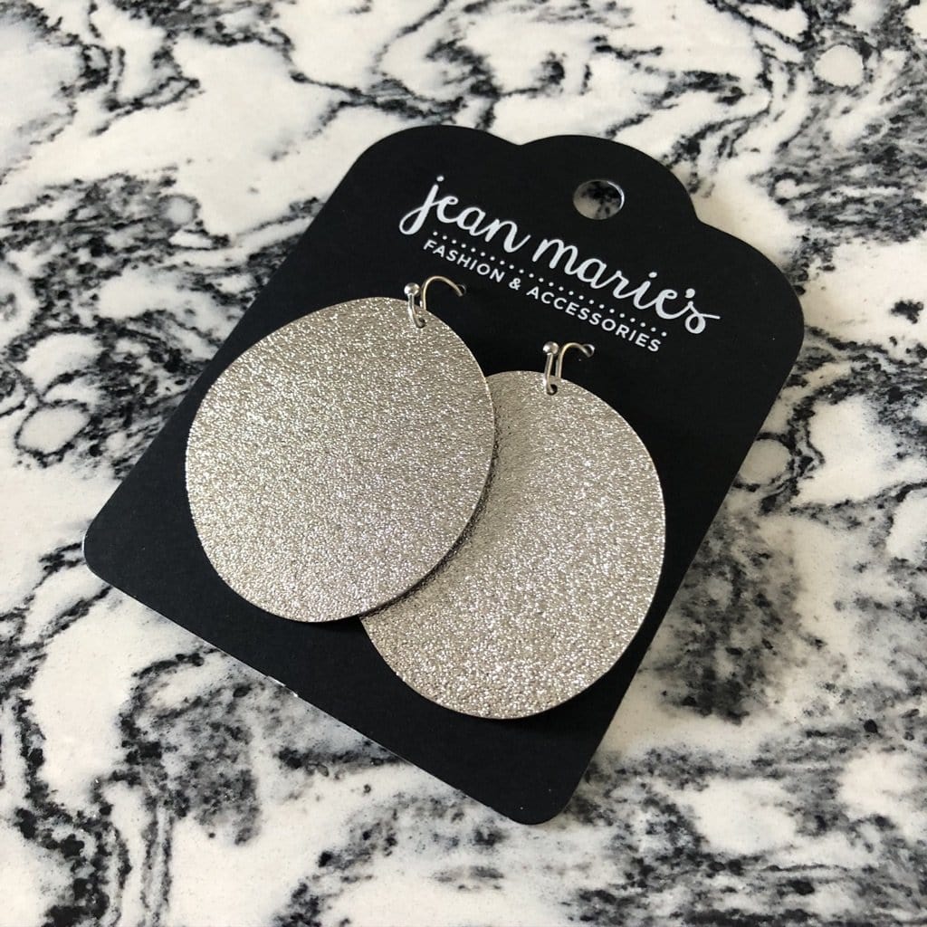 Texture Circle Earring