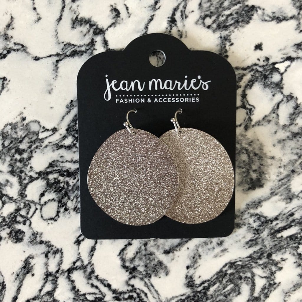 Texture Circle Earring