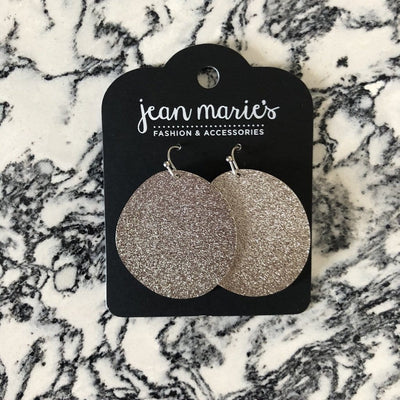 Texture Circle Earring