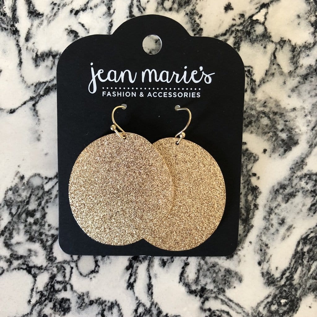 Texture Circle Earring