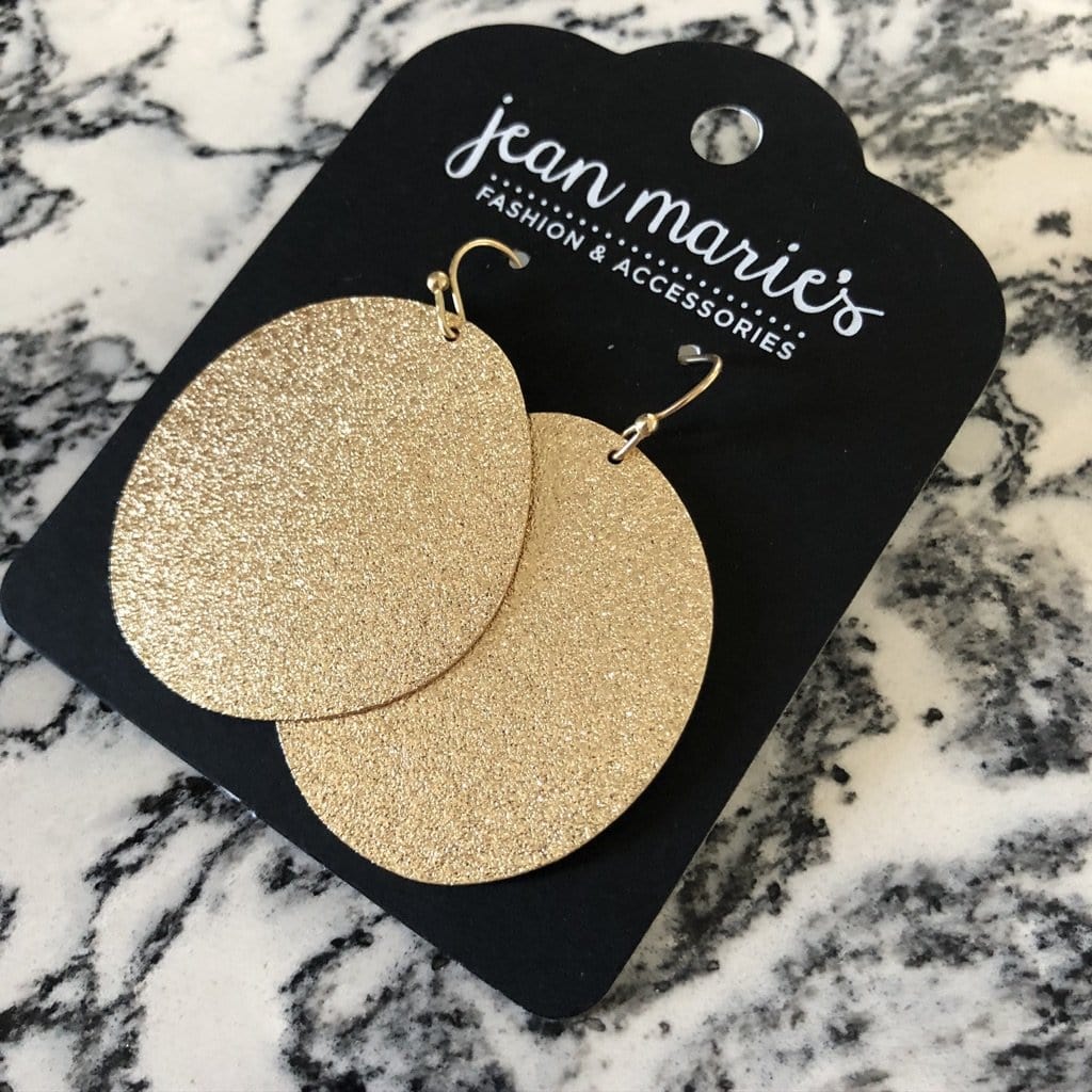 Texture Circle Earring
