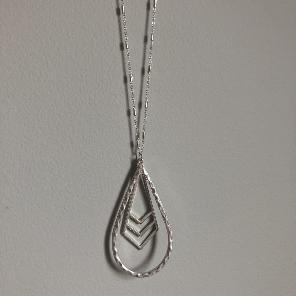 Teardrop Arrow Necklace