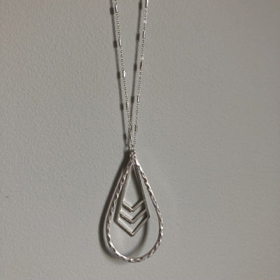 Teardrop Arrow Necklace
