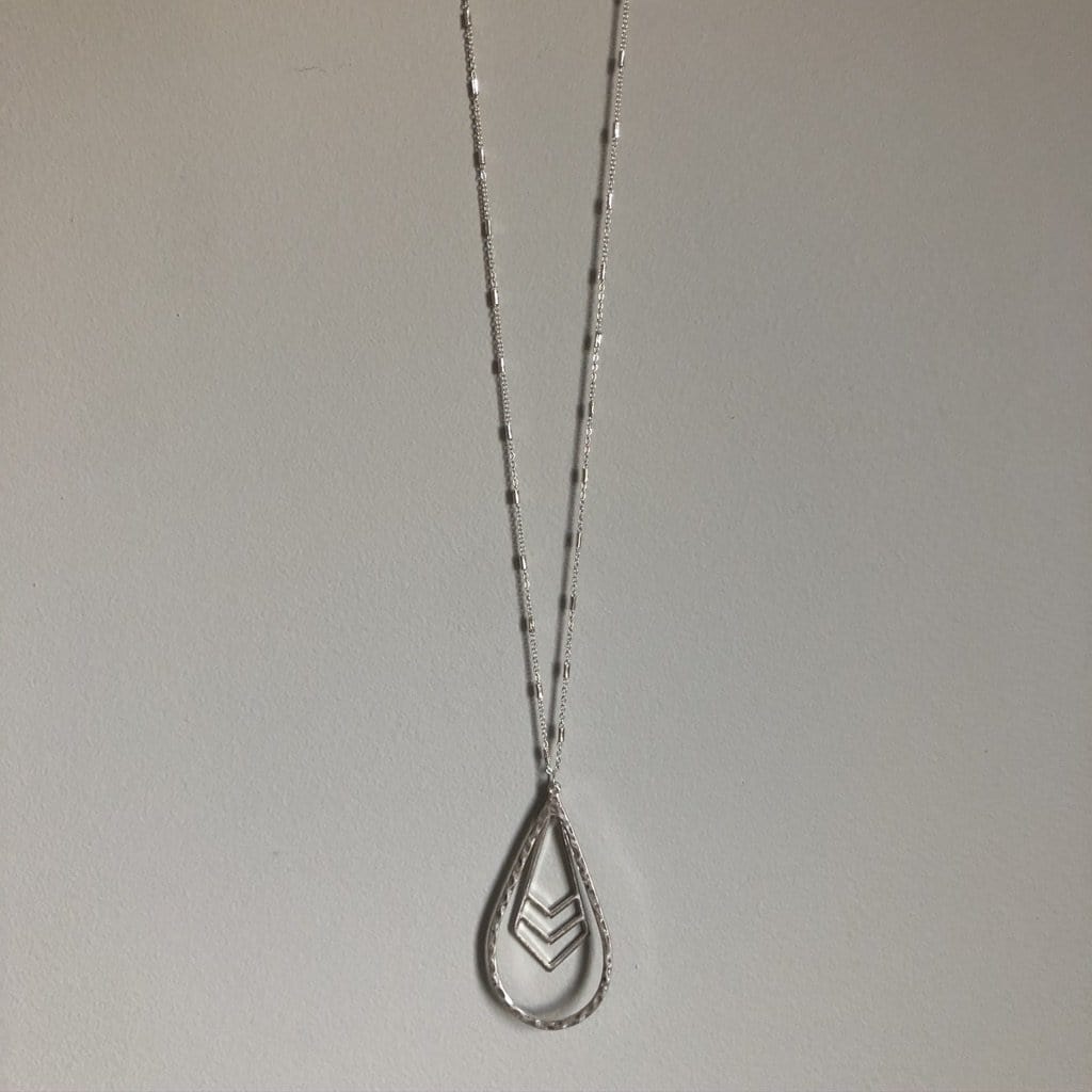 Teardrop Arrow Necklace