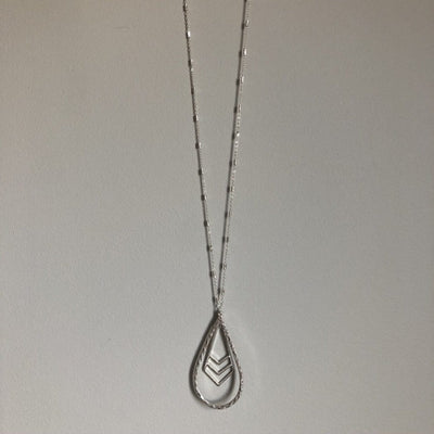 Teardrop Arrow Necklace