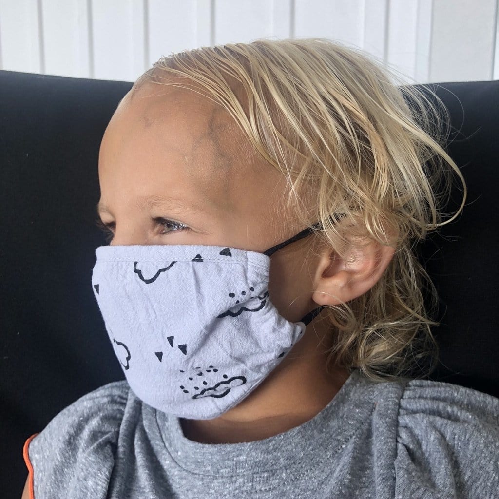 Kids Rain Face Covering